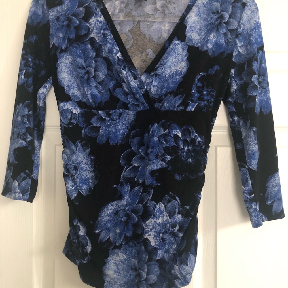 Ann Taylor blouse with elastic on sides